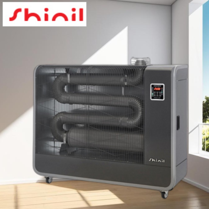 신일 업소용 등유 히터 공장 주름관 난로 공장용 동풍기 136m²