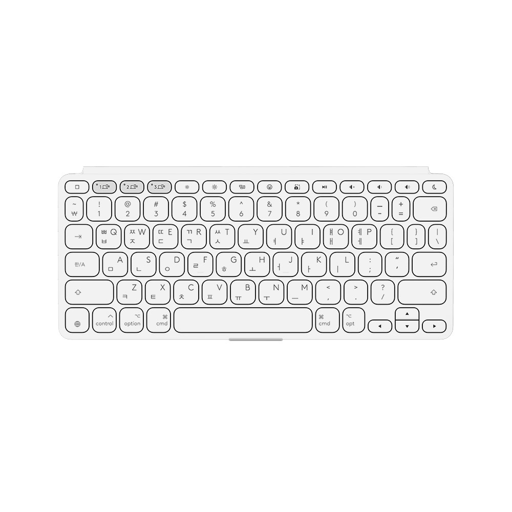 로지텍 코리아 키즈투고2 맥용 KEYS-TO-GO 2 for iPad 휴대용 무선 블루투스 슬림키보드 - 상세 이미지 3