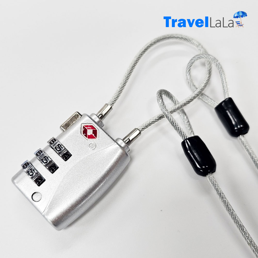 캐리어 자물쇠 TSA 잠금 장치 열쇠 유럽 비밀번호 백팩 도난방지 와이어