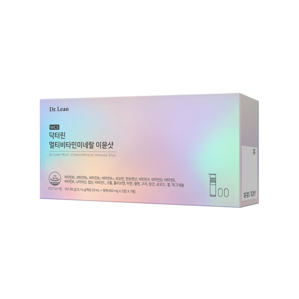 닥터린 멀티비타민미네랄 이뮨샷 종합비타민 7개입, 1개 - 상세 이미지 4