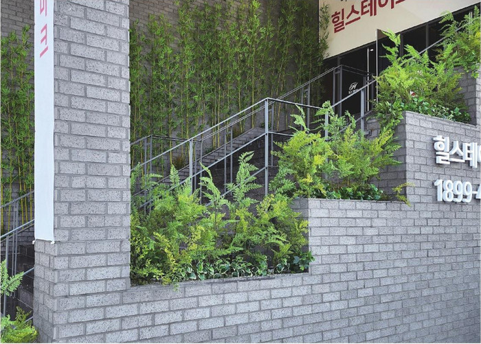 점토타일 러프 230x75x20T 그레이 / 하다건재