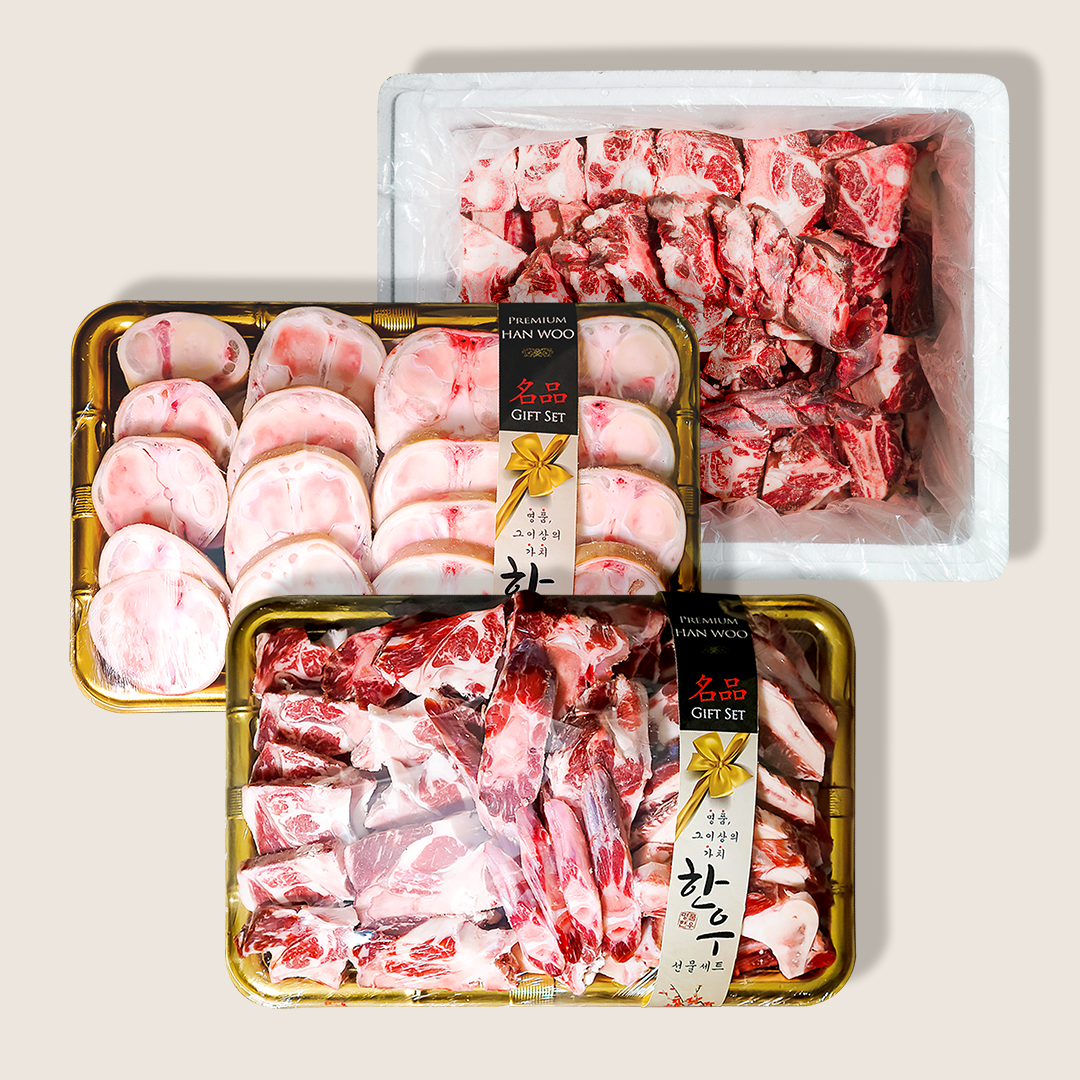 마장동 한우 꼬리 10kg 4kg 보신용 소꼬리 한우사골세트 - 상품 이미지