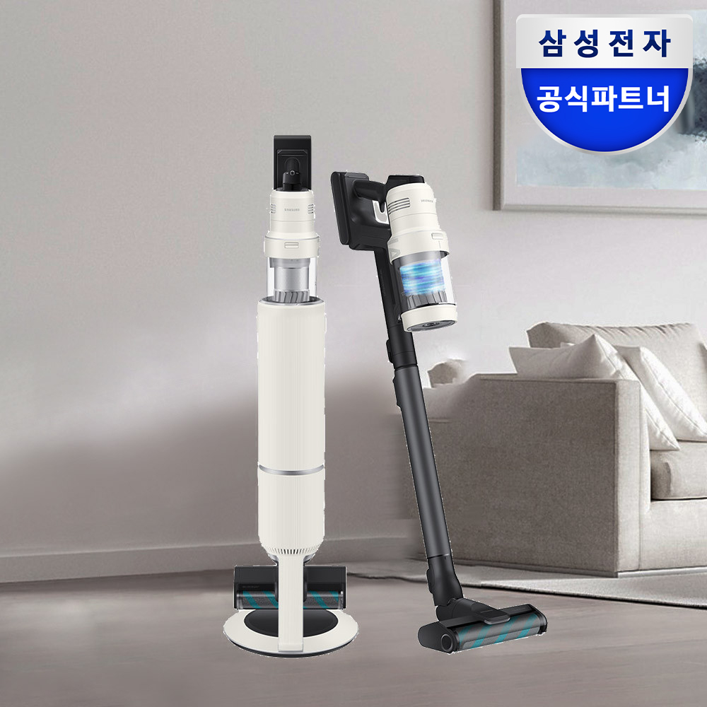 삼성 무선청소기 비스포크 AI제트 310W 물걸레 진공 핸디 원룸 고양이털제거 삼성청소기