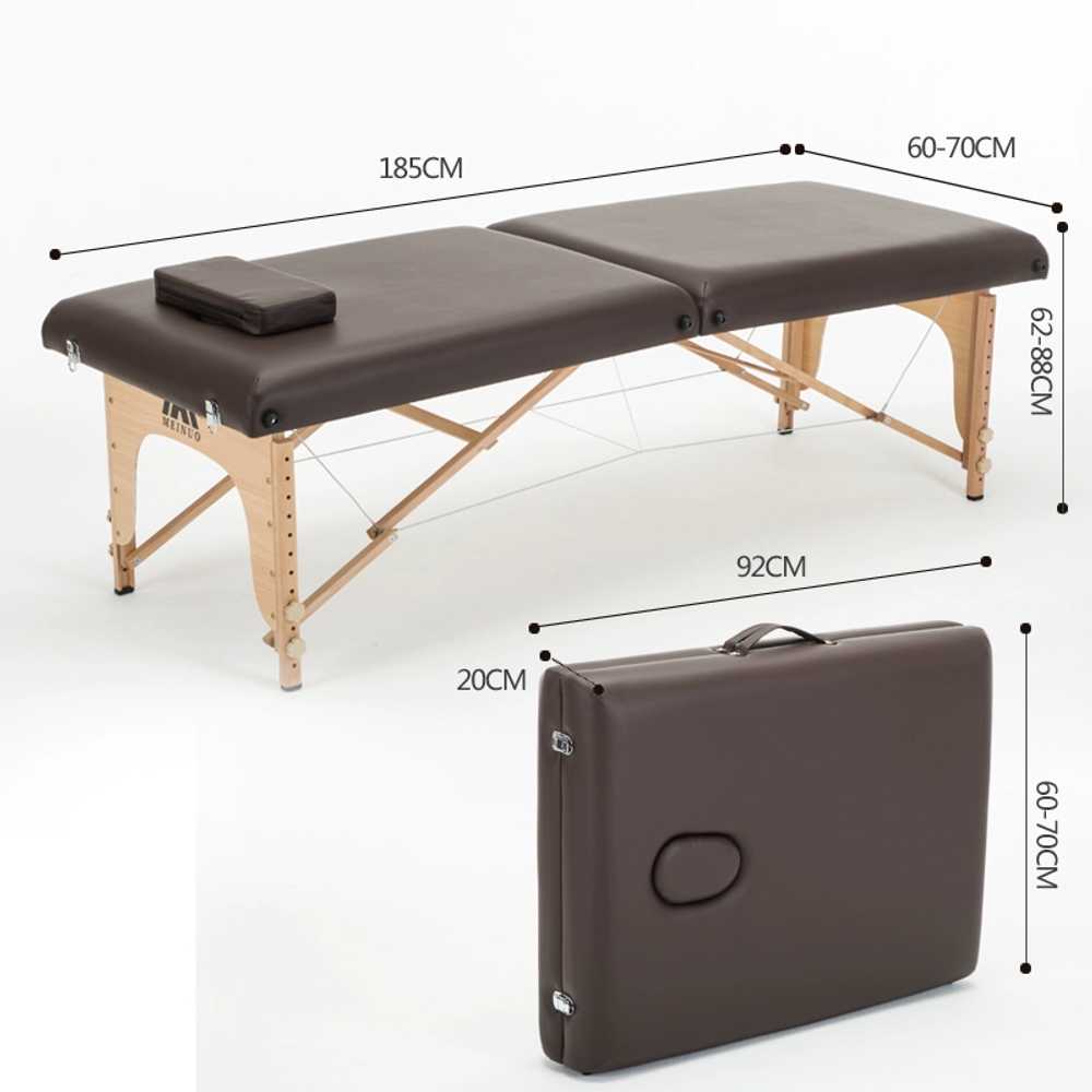 도수치료 안마베드 경락 한의원 마사지테이블 한의원 60cm - 상세 이미지 2