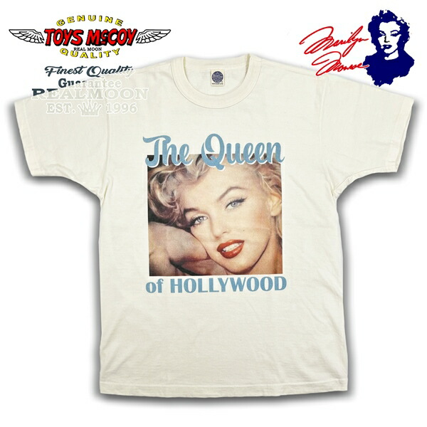 토이즈맥코이 The Queen of HOLLYWOOD 마릴린먼로 반팔 티셔츠 TMC2414 - 상세 이미지 2