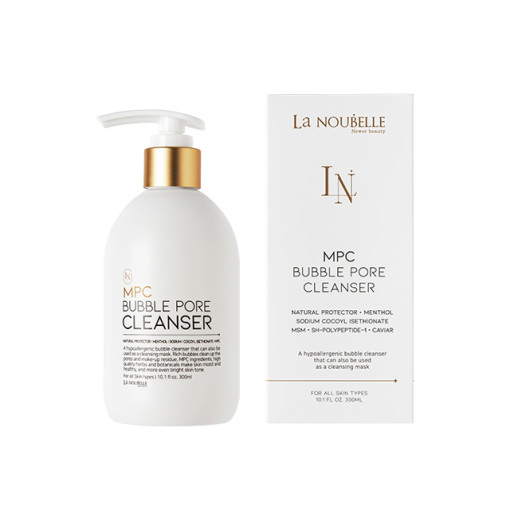 라누벨르 MPC 버블 포어 클렌져 300ml 모공 노폐물흡착+실리콘팩붓 - 상세 이미지 2