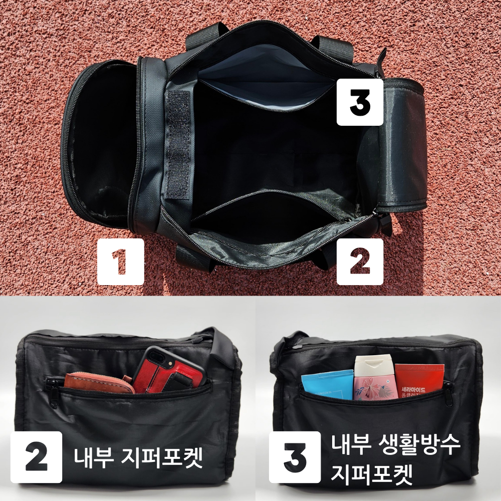 헬스장가방 운동용 더블백 헬스 운동가방 여자 미니 더플백 이미지 2