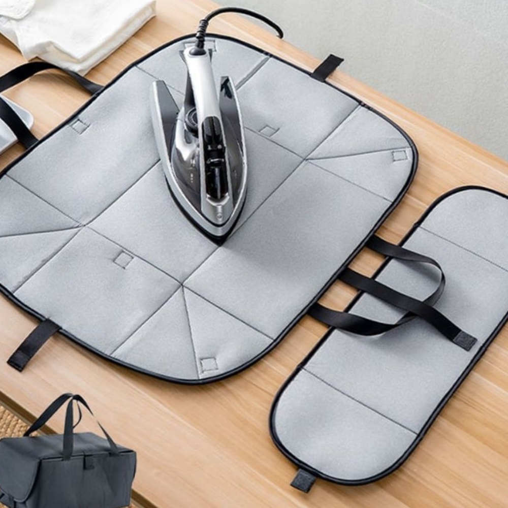 다림질 다리미판 다림판 접이식매트 가방형 다림판 휴대용 출장