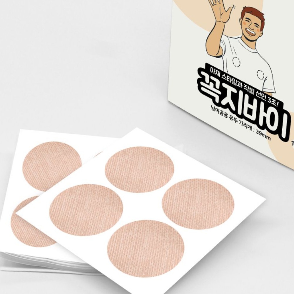접착식 유두 가리개 남성 여성 니플밴드 스티커 젖꼭지 - 상품 이미지