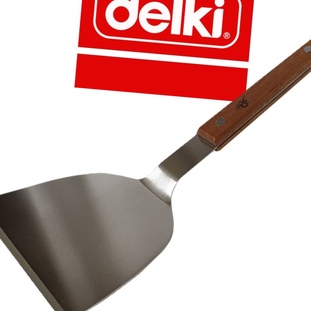 대형 우든 손잡이 델키 뒤집개 조리용 뒤집개 굴절 헤라 뒤지게