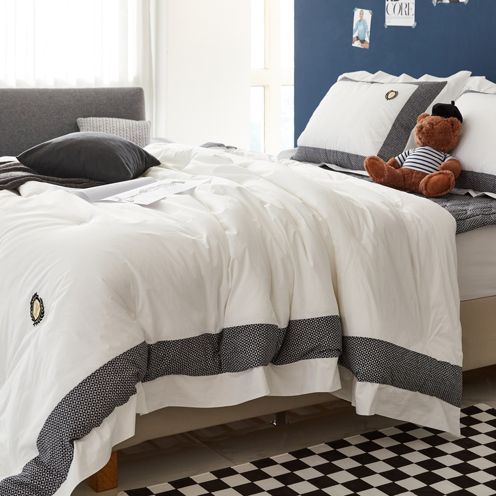 해밀 호텔이불 고밀도 순면 60수 프리미엄 사계절 차렵이불 혼수 예단 SS