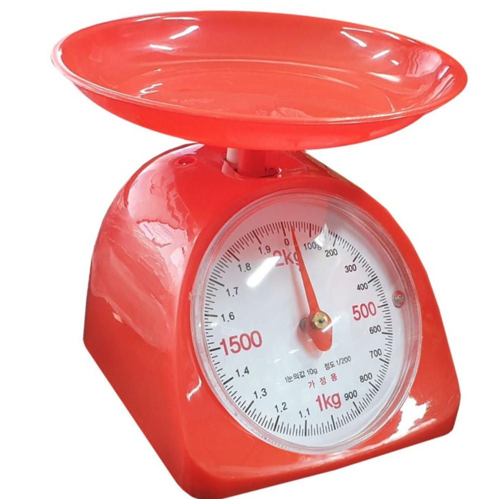 2kg 경인 2k 주방저울 가정용 저울 주부 기계식 저울 - 상품 이미지