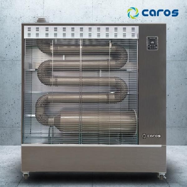 국산 대형돈풍기 교회 주름관히터 석유난방기 곱창난로