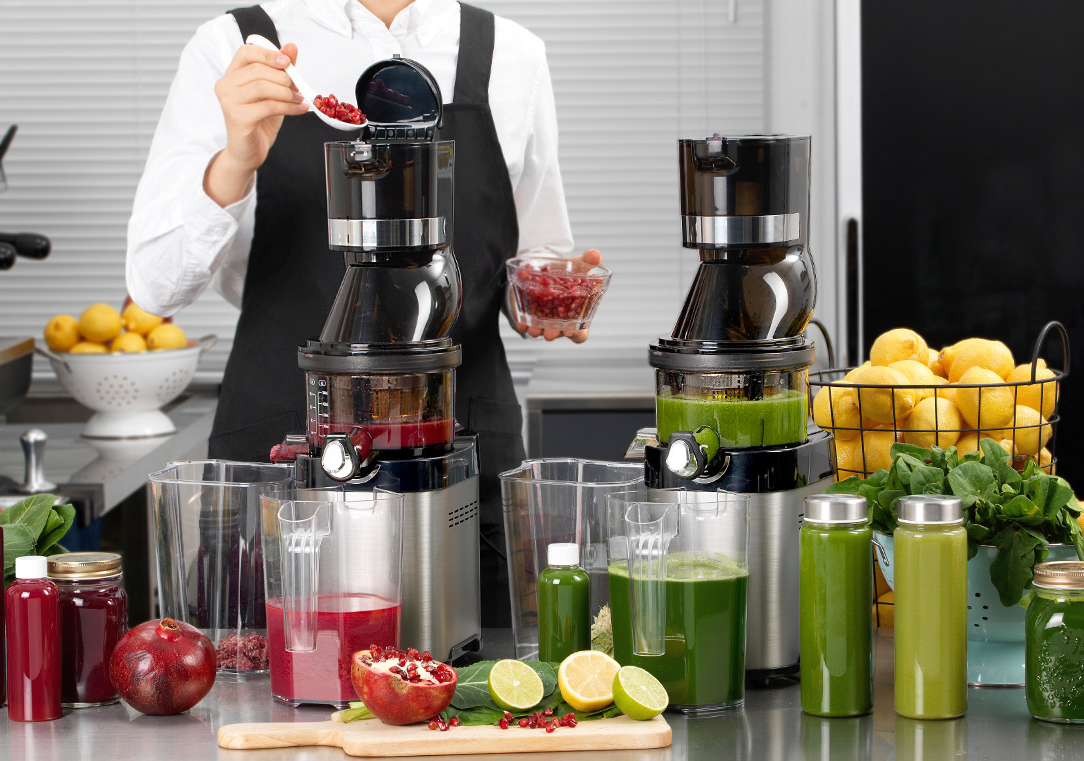 업소용착즙기 과즙기 오렌지 자동 녹즙기 야채 대형 카페 생즙기 토마토 쿠빙스 6000k
