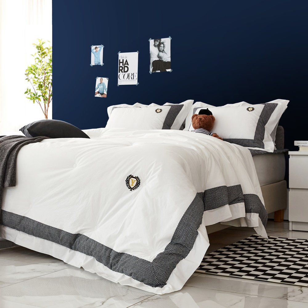 해밀 호텔이불 고밀도 순면 60수 프리미엄 사계절 차렵이불 혼수 예단 SS