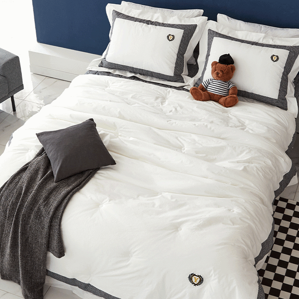 해밀 호텔이불 고밀도 순면 60수 프리미엄 사계절 차렵이불 혼수 예단 SS