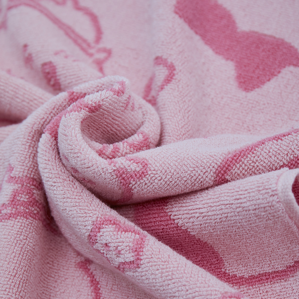먼작귀 치이카와 타월 수건 단품 1P 세면 자카드 페이스 타올 굿즈 핑크