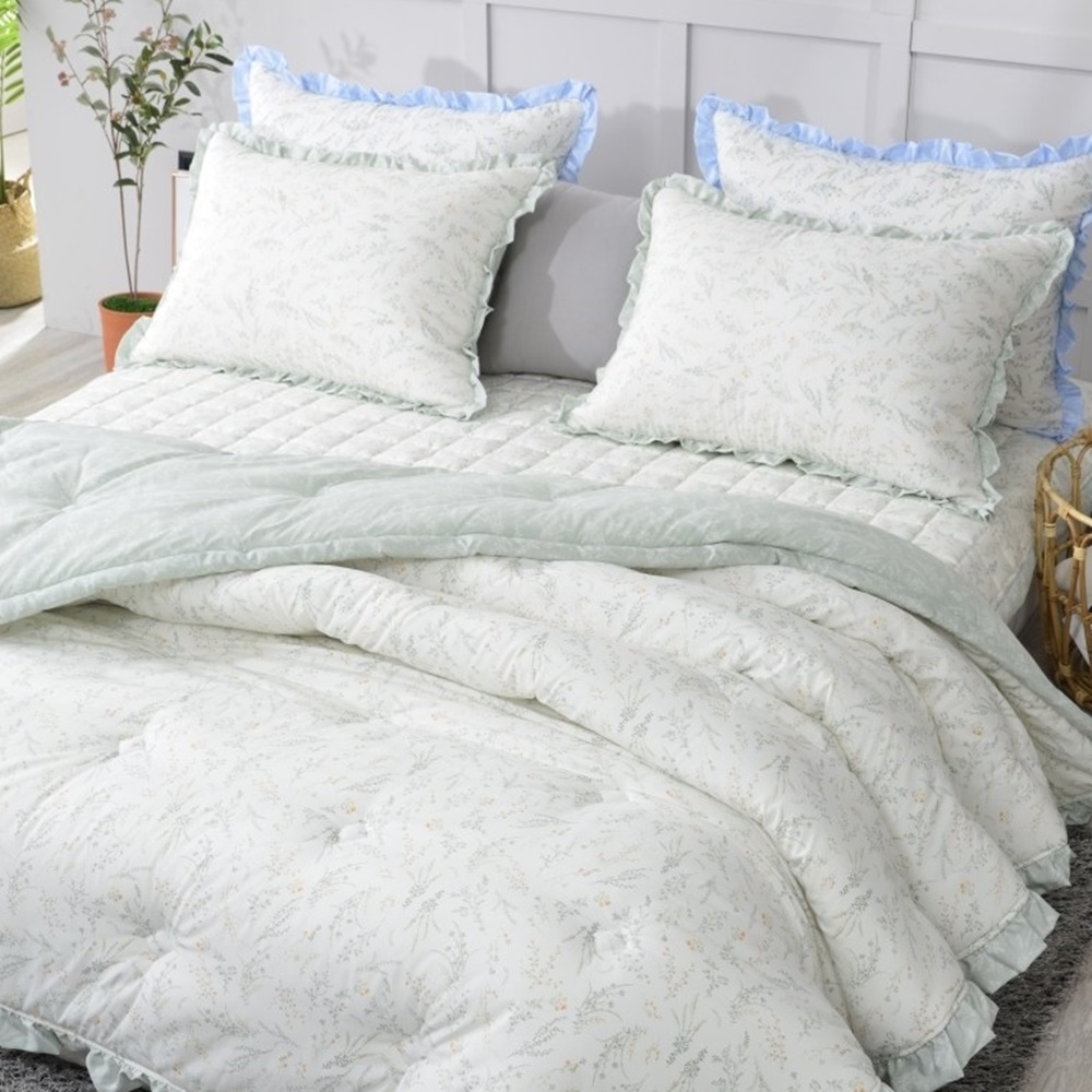 고고한 모달 알러지케어 간절기 사계절 프릴 차렵이불 SS