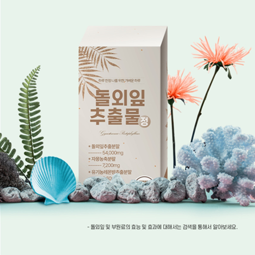 웰빙곳간 돌외잎 추출물 정 120정 2통 8개월 AMPK 효소활성 내장 체 지방 분해 컷 이미지 6