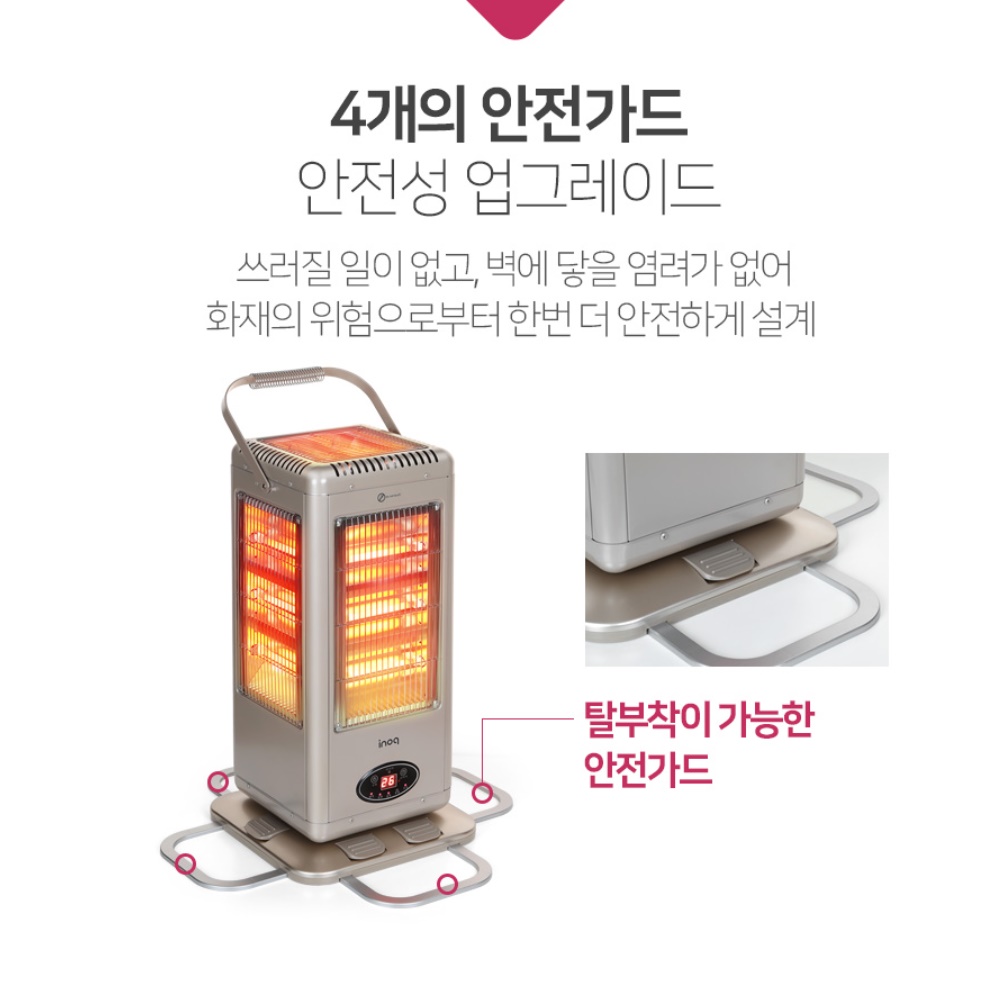 업소용 오방 난로 가정용 디지털 오방 난로 5면 히터 스토브