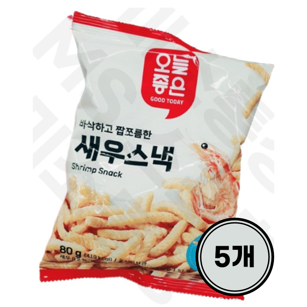 오늘좋은 새우스낵 x 5개구성 : 스마일푸드몰