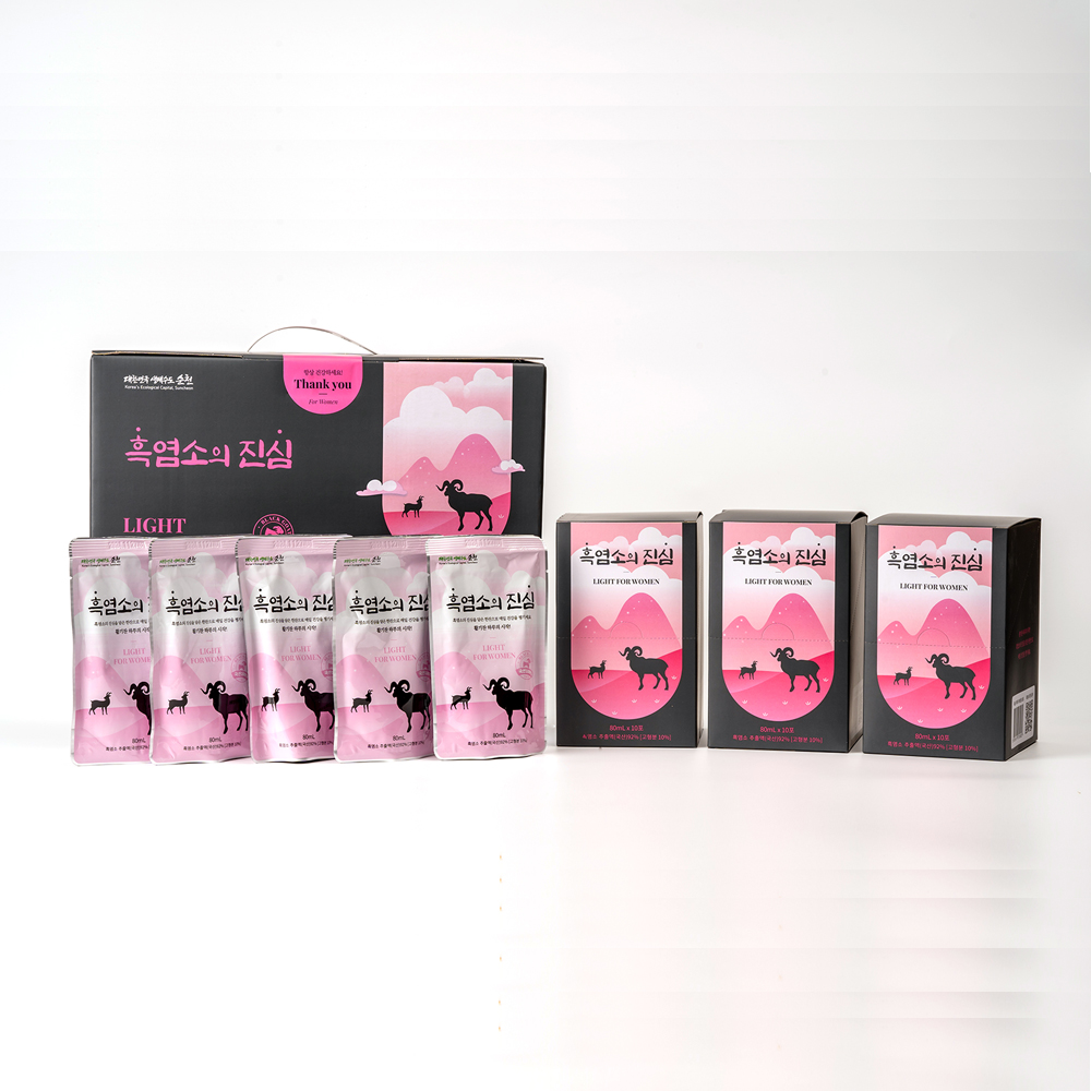 여성용 흑염소진액 엑기스 효능 중탕 염소즙 출산후 여자 보양식 30포