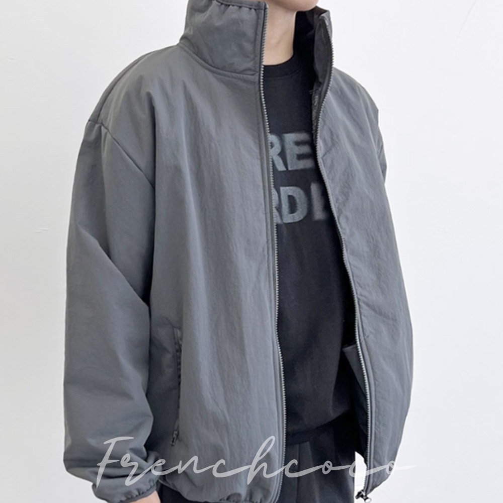 프렌치코코 남성용 간절기 자켓 오버핏 점퍼