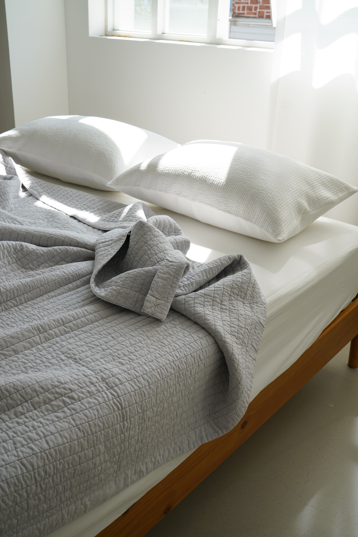 스무디 렌징 모달 목화솜 침대패드 사계절 SS