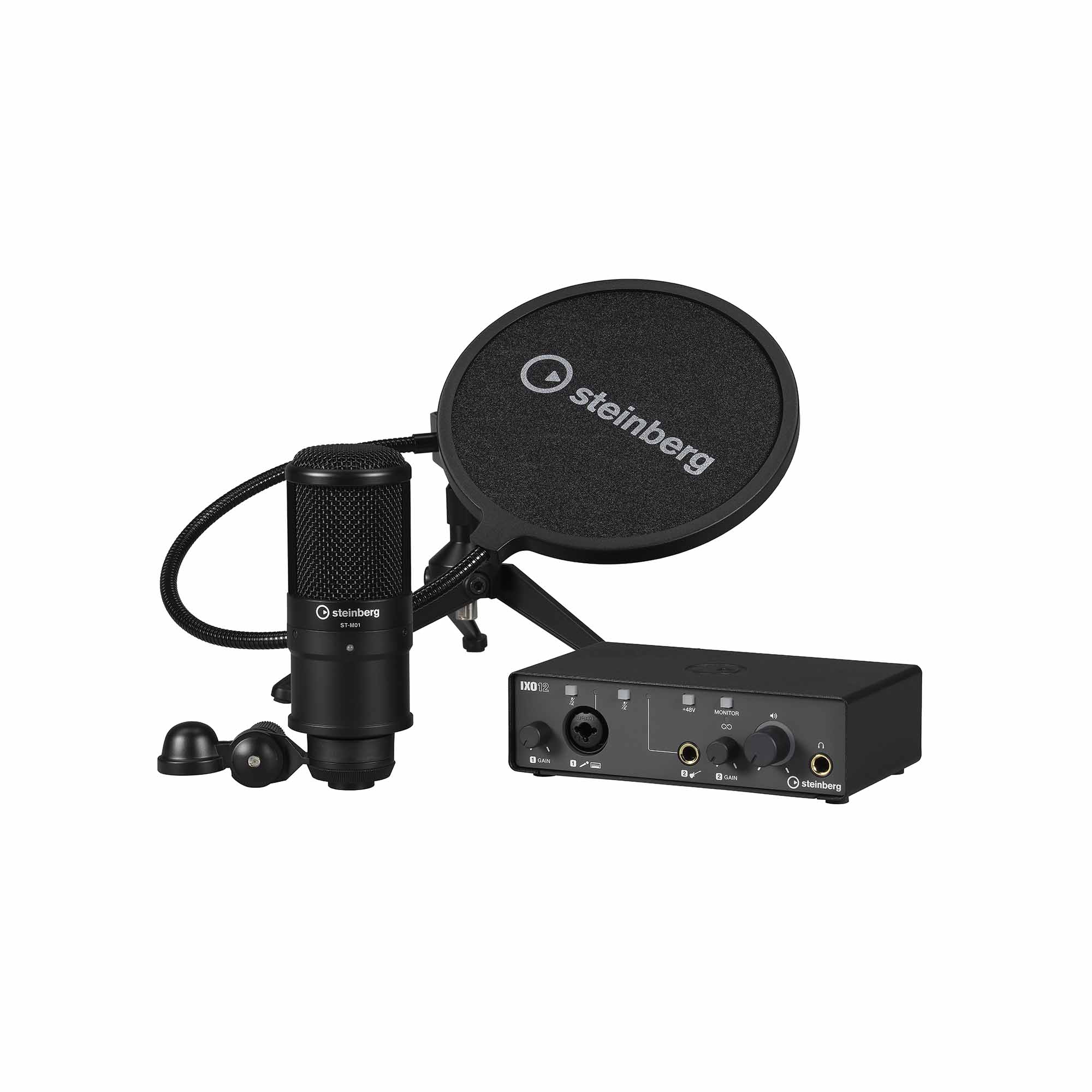 Steinberg IXO12 BPSP 스테인버그 오디오인터페이스 방송용 패키지 홈레코딩 - 상세 이미지 5