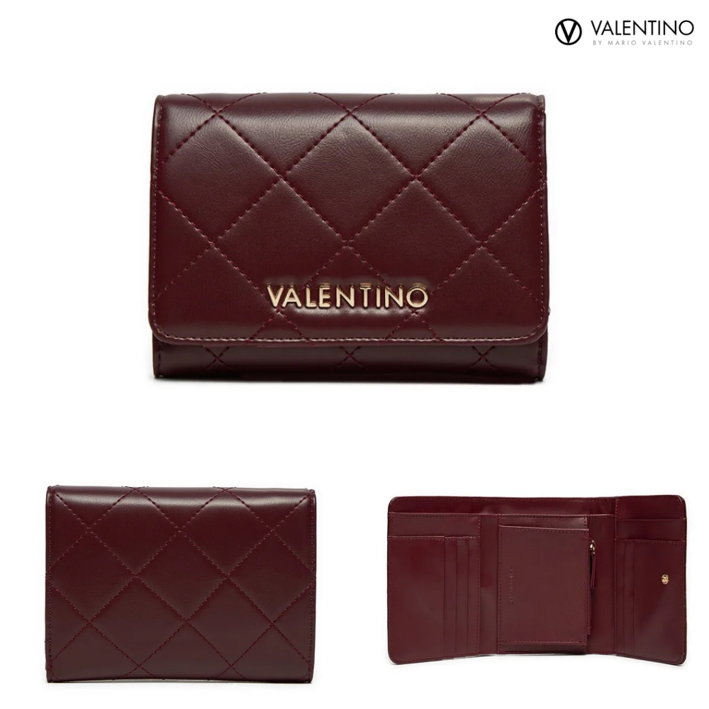 발렌티노 마리오 반지갑 VPS8G943 다크레드 - 상품 이미지