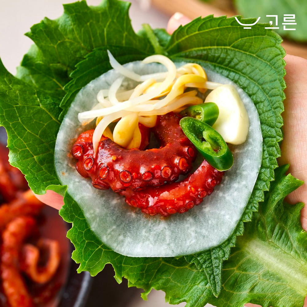고른 매콤 낙지볶음 500g, 냉동 수제 낙지덮밥 맛집 - 상세 이미지 3