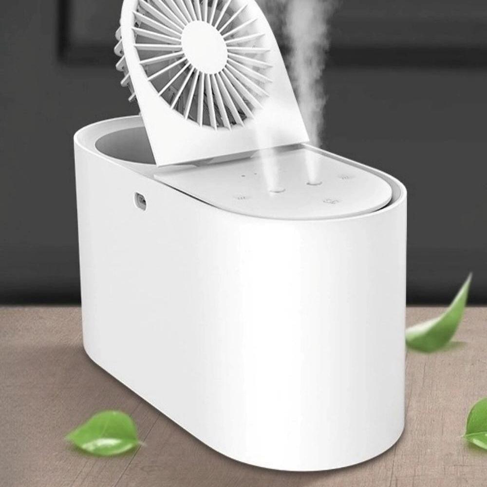 특이한 가습기 무선 듀얼식 가습기 선풍기 하이브리드 가습기 대용량 1.7L