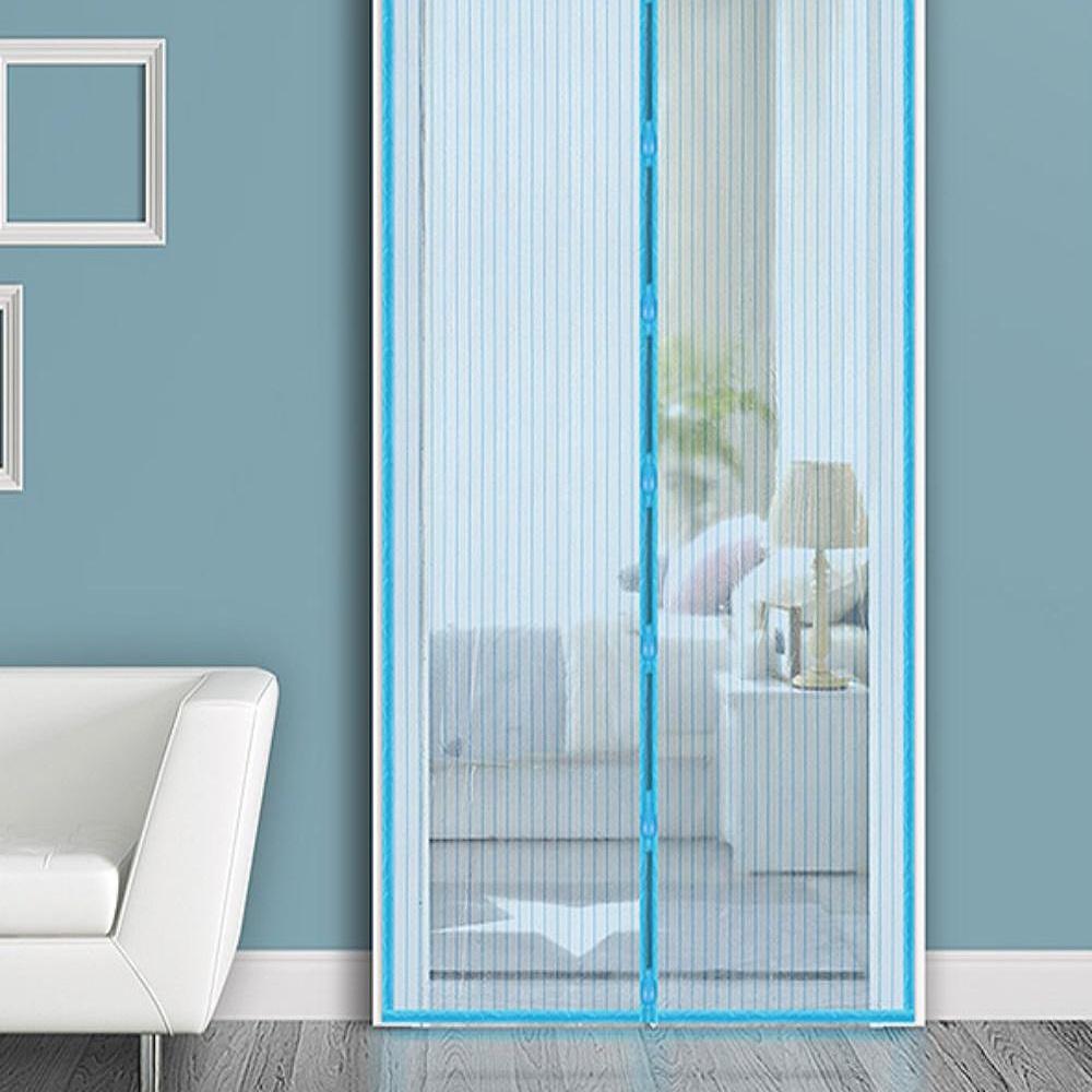 현관 방충망 모기 문발 자석 모기장 출입문 90cm