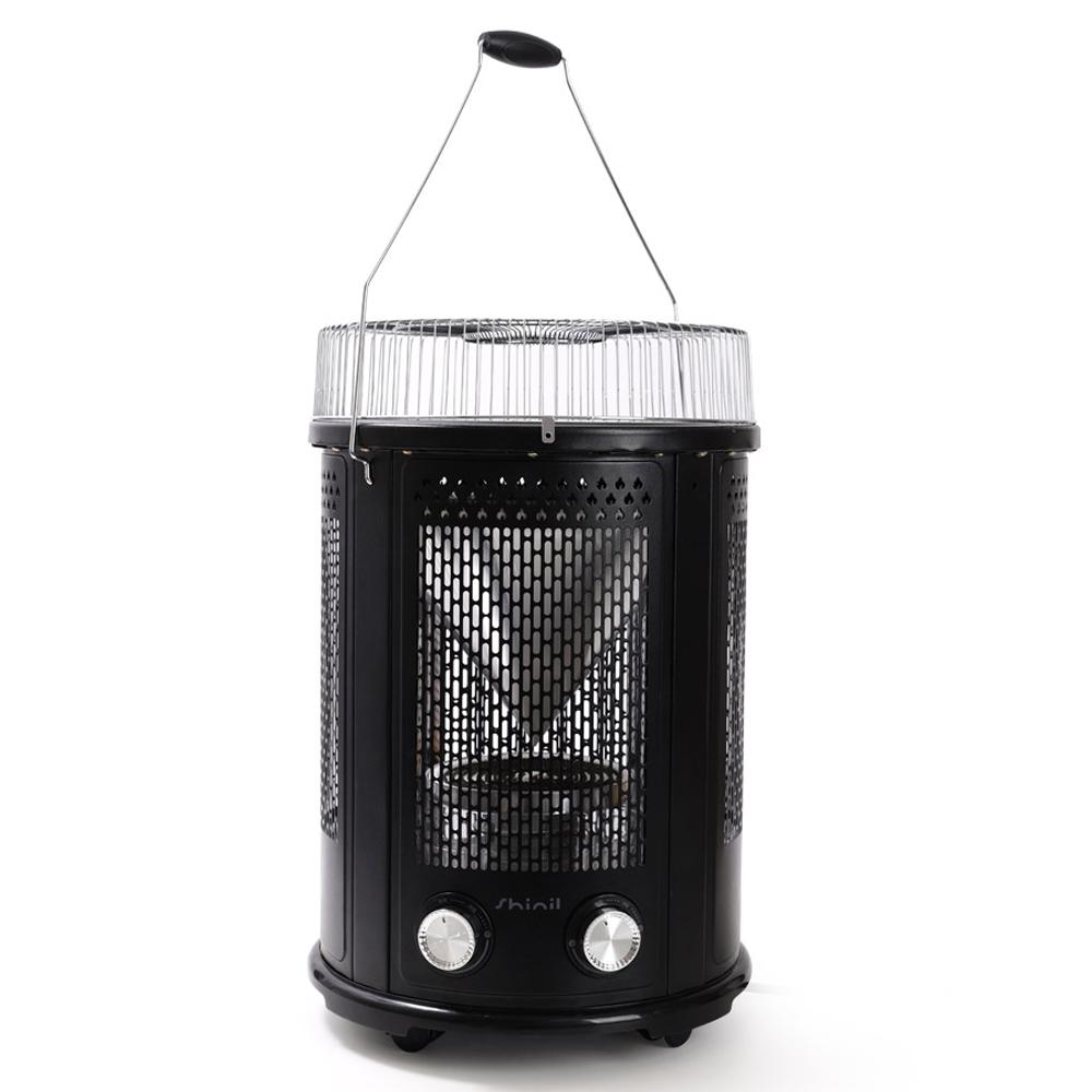 오방난로 하이라이트히터 캠핑용 야외히터 원통형전기난로 SEH-2000HB