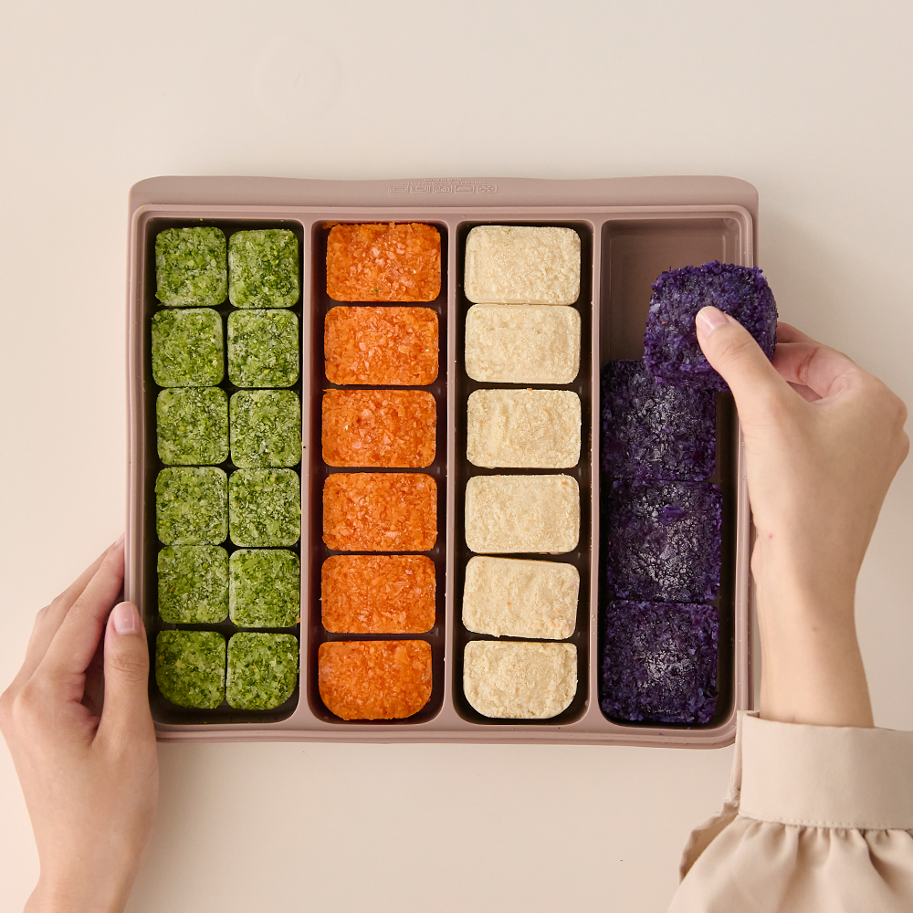 퍼기 대용량 이유식 큐브 다담아 보관용기 제품 이미지