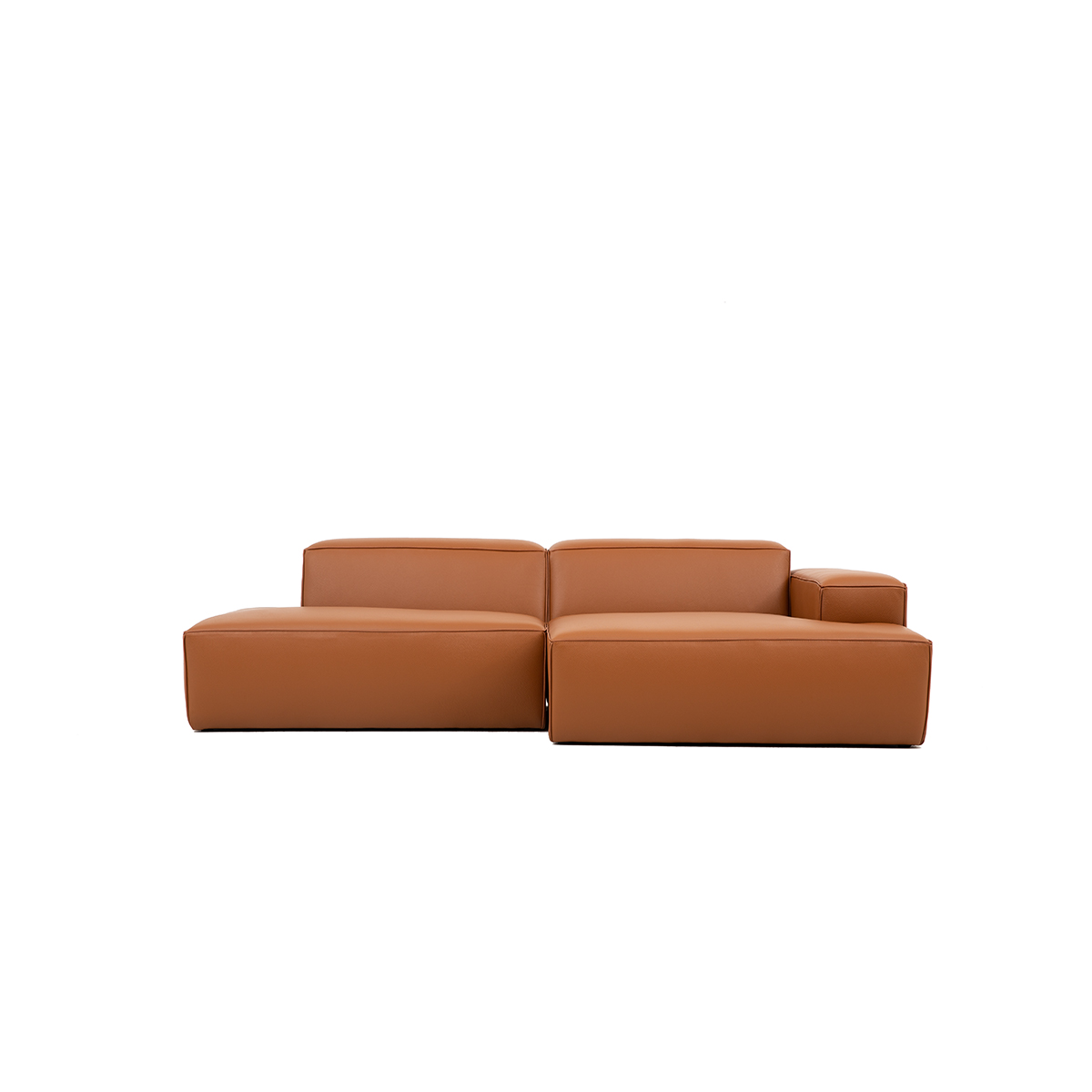 테라 통가죽 올가죽 슈렁큰 풀그레인 모듈 쇼파 천연 가죽 3.5인용 모듈형 소파