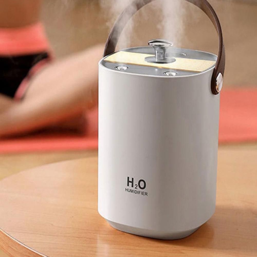 LED 침실 가습기 미세 듀얼식 가습기 탁상 안방 가습기