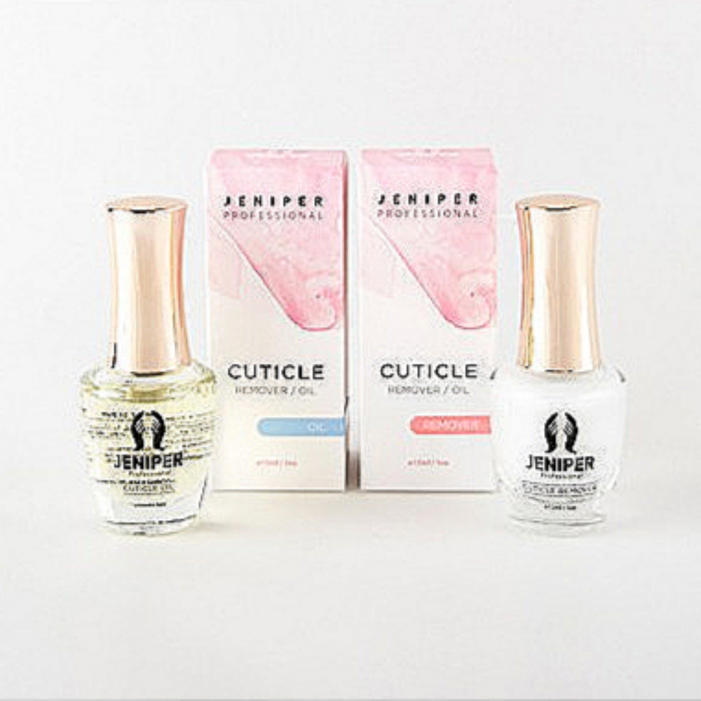 제니퍼 큐티클 오일, 큐티클 리무버 15ml 2종세트 10cm 3cm - 상품 이미지