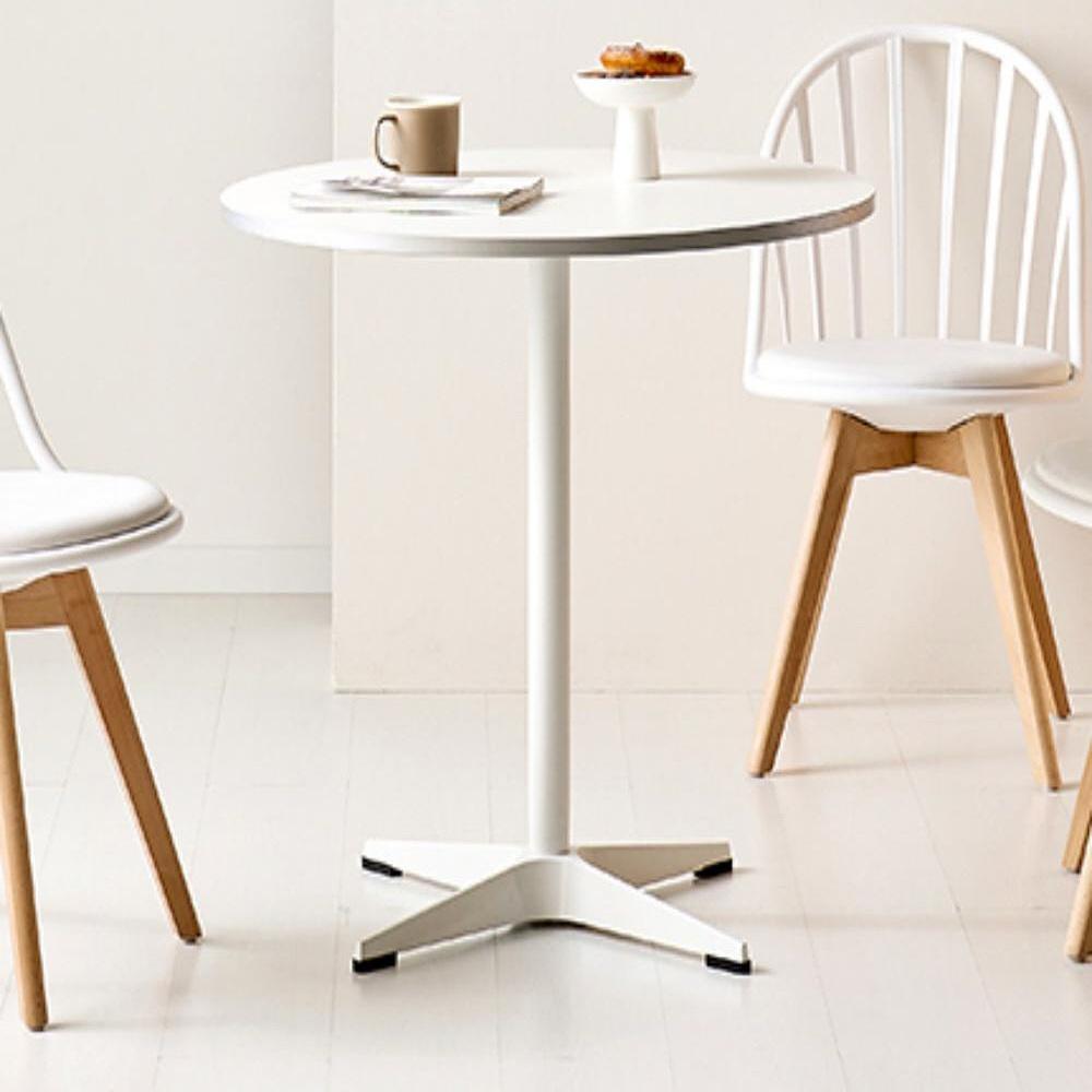 3인 원형 소파 높은 테이블 높은 티테이블 스틸 4색