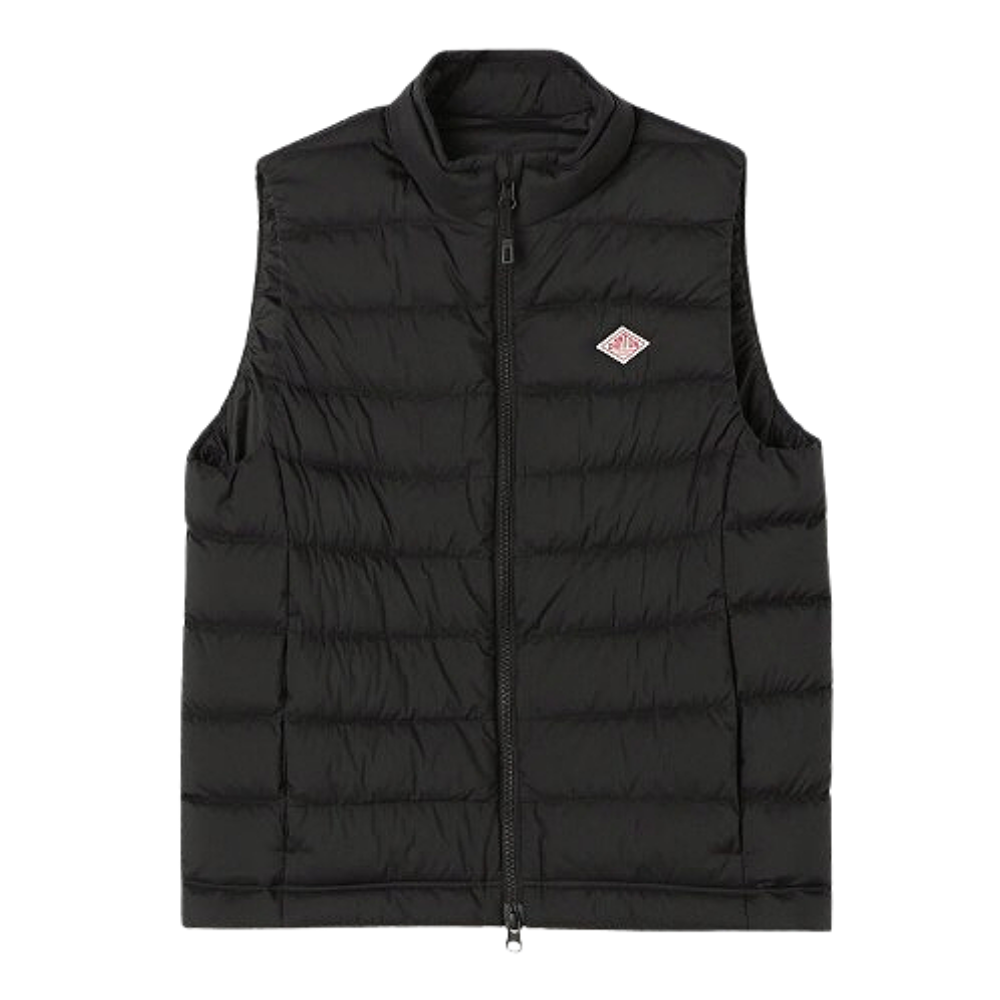 단톤 패딩 조끼 NYLON TAFFETA MIDDLE DOWN STAND COLLAR 여자 여성 경량 베스트 DNB242L101-0014 - 메인 이미지