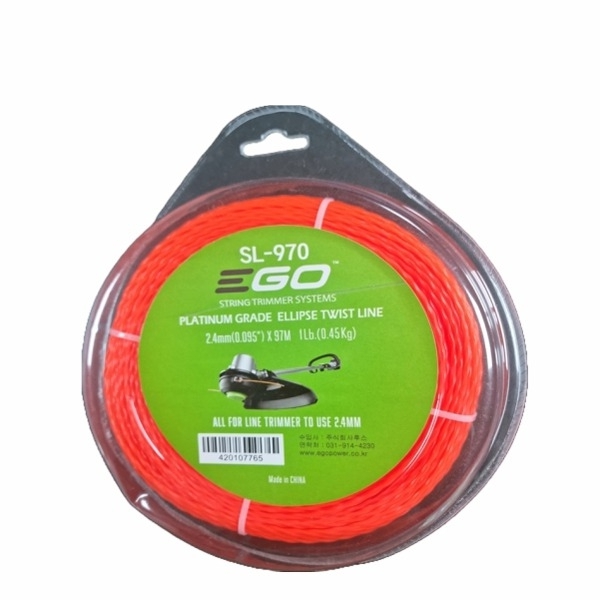이고파워 예초기 줄날 EGO970 97미터 2.4mm×97M 플래티넘 등급 - 상품 이미지