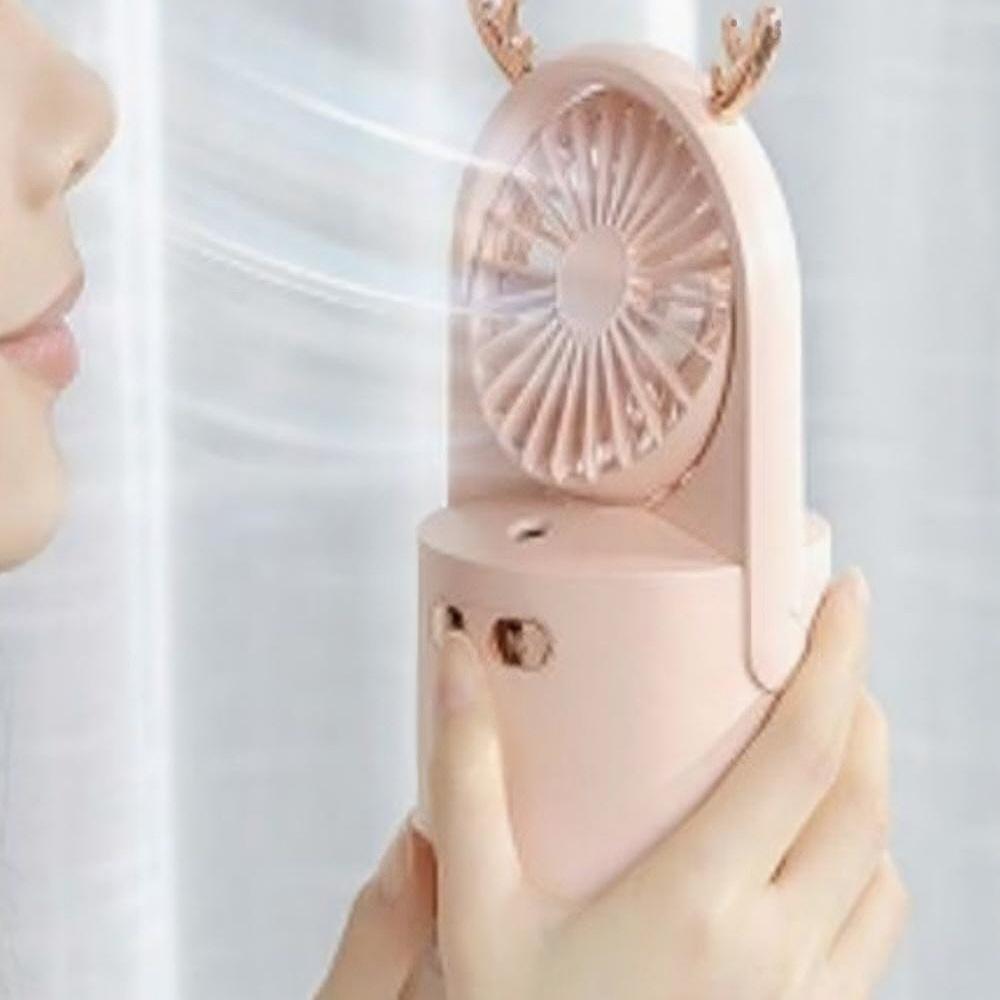 무선 휴대용 가습기 바람 특이한 가습기 각도조절 미니가습기 - 상품 이미지
