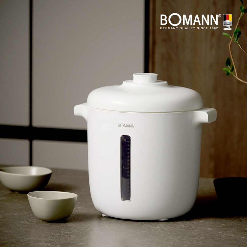 보만 원터치 무선 진공 쌀 보관 통 10kg 밀폐용기 분리세척가능 이동용바퀴 VR1210W