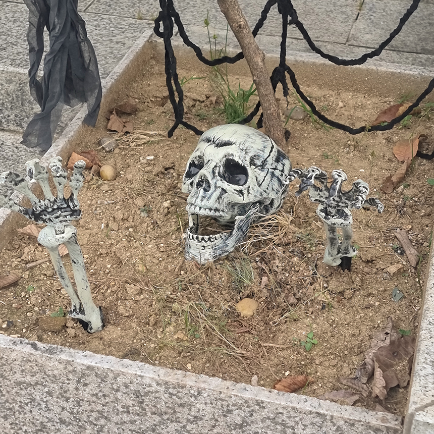 할로윈 해골 인형 인스타그램 포토존 꾸미기 소품 이미지 8