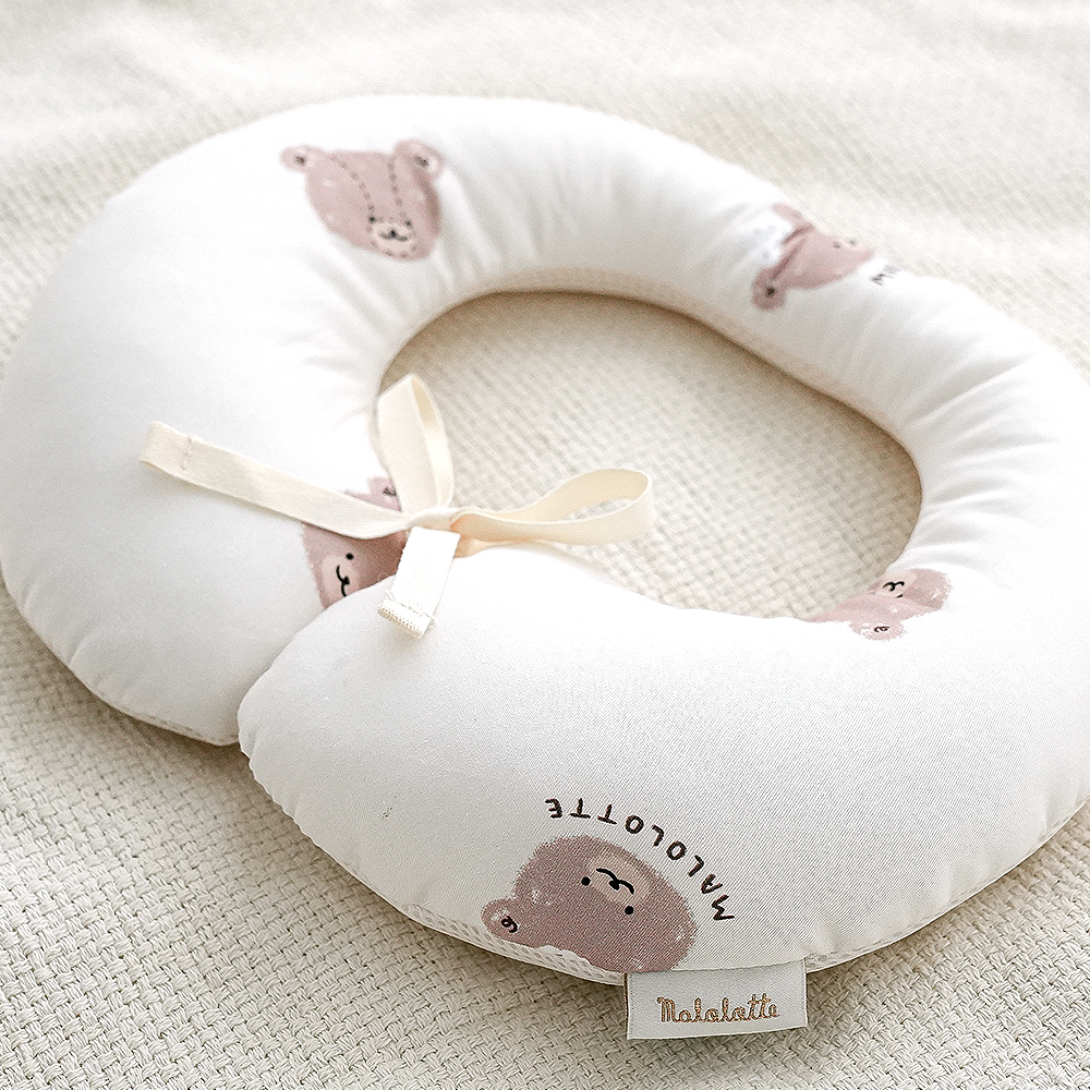 마롤로뜨 사계절 아기 목쿠션 유모차 라이너 목베개