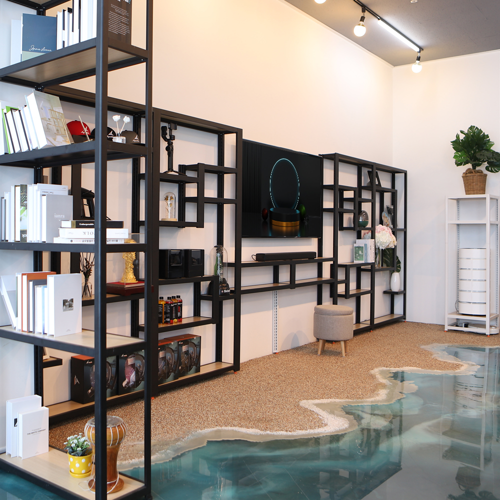 데키리 조립식 앵글선반 베란다 다용도 선반 앵글 스탠드 수납 2단 300300500