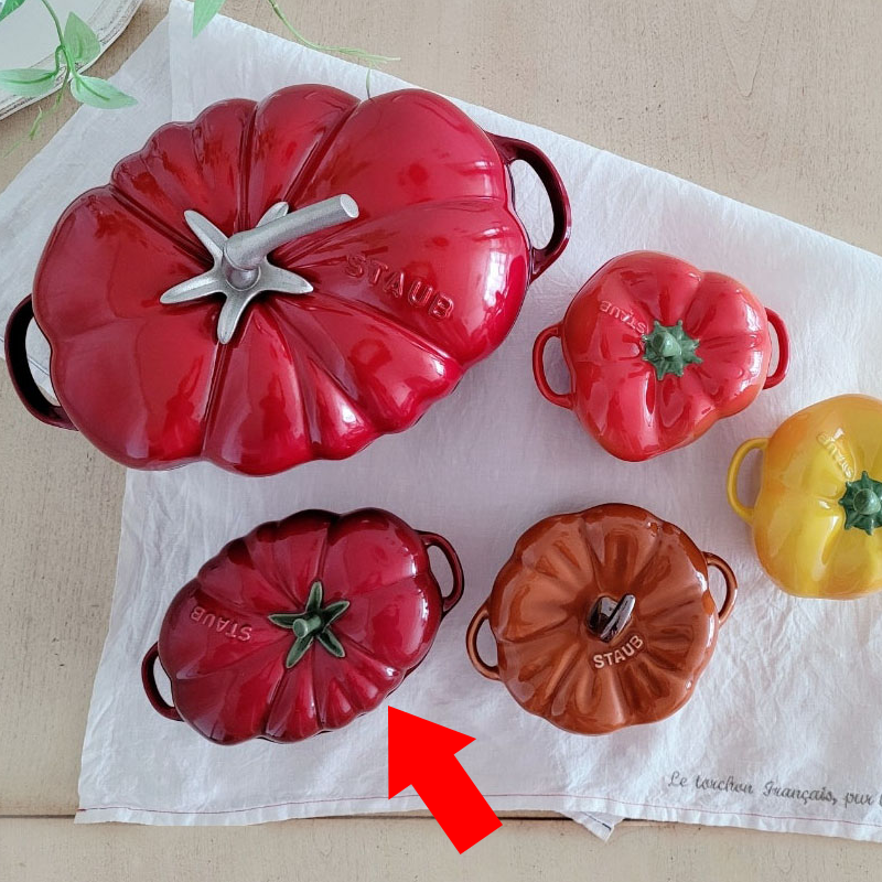 스타우브 세라믹 토마토 꼬꼬떼 16cm 체리 - 상세 이미지 4