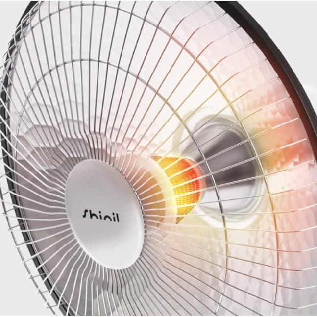 신일 벽걸이히터 식당용 벽걸이온열기 사무실 선풍기 난로 SEH-SRW900WH