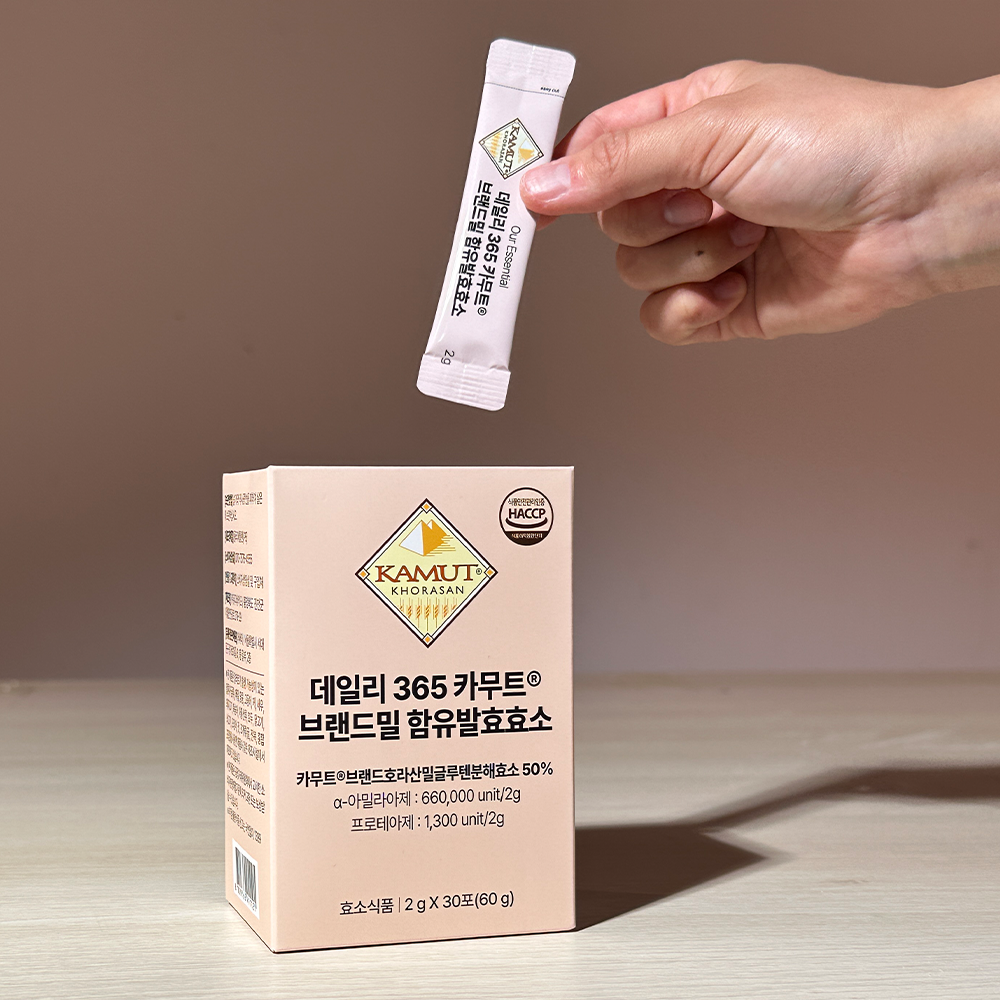 아워에센셜 카무트 효소 글루텐 분해 캐나다 발효효소 30포, 6개 - 상세 이미지 3