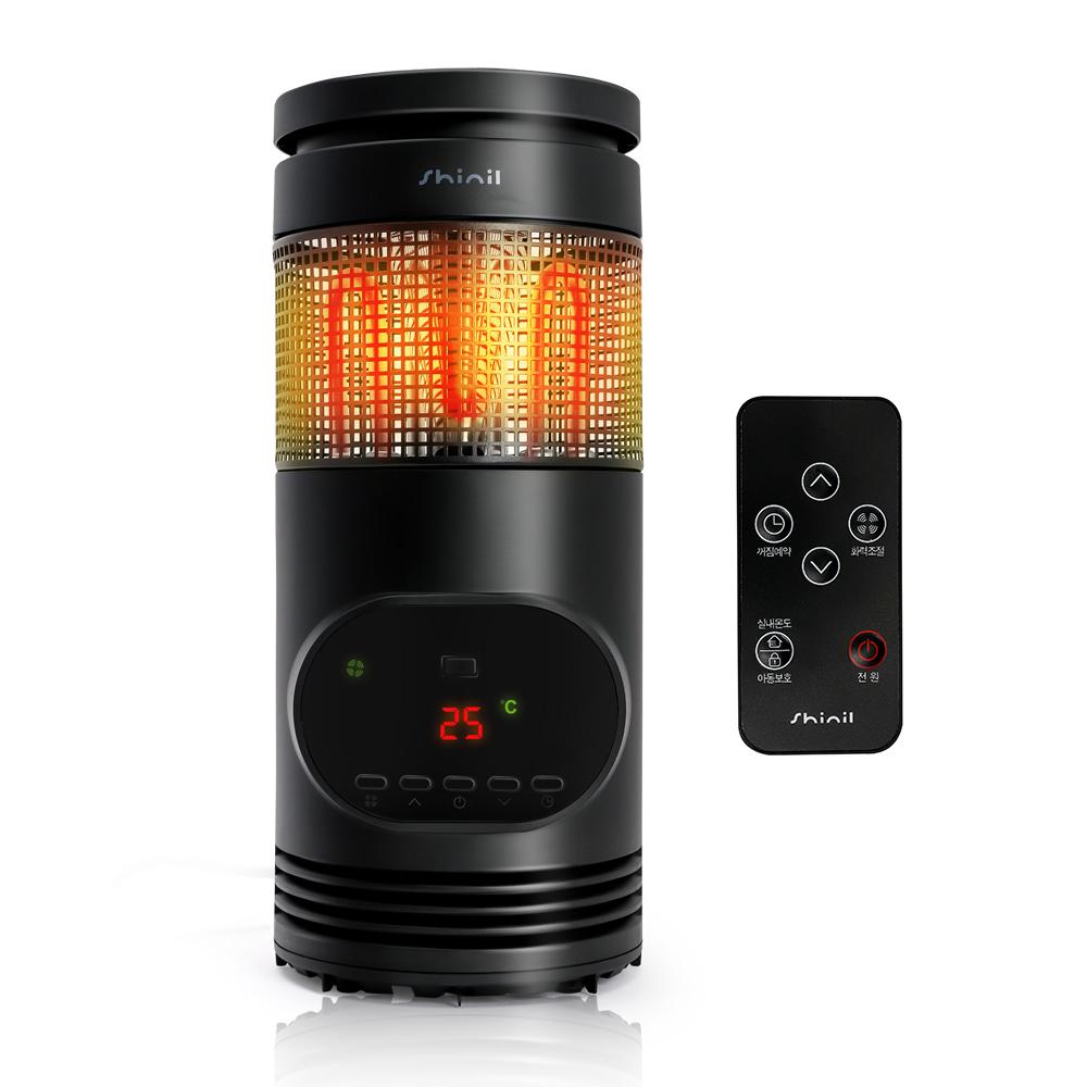 석영관히터 원적외선히터 사방난로 가정용온열기 사무실난로 SEH-R350S - 상세 이미지 4